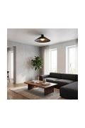Lampa sufitowa MONO 1L PLAFON BL OPAL - Emibig