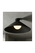 Lampa sufitowa MONO 1L PLAFON BL OPAL - Emibig