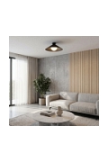 Lampa sufitowa MONO 1M PLAFON BL OPAL - Emibig