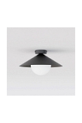 Lampa sufitowa MONO 1S PLAFON BL OPAL - Emibig