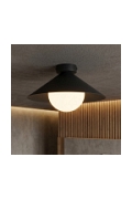 Lampa sufitowa MONO 1S PLAFON BL OPAL - Emibig