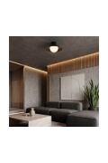 Lampa sufitowa MONO 1S PLAFON BL OPAL - Emibig