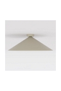 Lampa sufitowa MONO 1L PLAFON MOKKA AMBER - Emibig