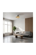 Lampa sufitowa MONO 1S PLAFON MOKKA AMBER - Emibig
