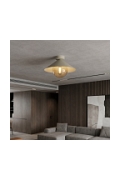 Lampa sufitowa MONO 1S PLAFON MOKKA AMBER - Emibig