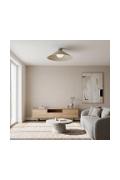 Lampa sufitowa MONO 1L PLAFON MOKKA OPAL - Emibig