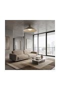 Lampa sufitowa MONO 1L PLAFON MOKKA OPAL - Emibig