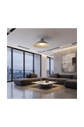 Lampa sufitowa MONO 1L PLAFON MOKKA OPAL - Emibig