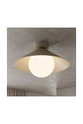 Lampa sufitowa MONO 1S PLAFON MOKKA OPAL - Emibig