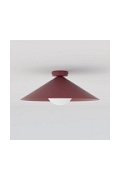 Lampa sufitowa MONO 1M PLAFON BURGUNDY OPAL - Emibig