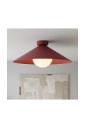 Lampa sufitowa MONO 1M PLAFON BURGUNDY OPAL - Emibig