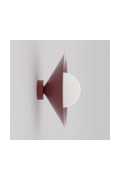 Lampa sufitowa MONO K1S BURGUNDY OPAL - Emibig
