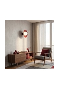 Lampa sufitowa MONO K1S BURGUNDY OPAL - Emibig