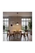 Lampa sufitowa MONO 1S BL OPAL - Emibig
