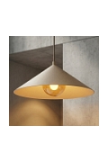 Lampa sufitowa MONO 1L MOKKA AMBER - Emibig