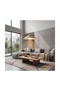 Lampa sufitowa MONO 1L MOKKA OPAL - Emibig