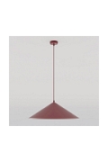 Lampa sufitowa MONO 1L BURGUNDY OPAL - Emibig