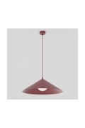 Lampa sufitowa MONO 1L BURGUNDY OPAL - Emibig