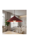 Lampa sufitowa MONO 1L BURGUNDY OPAL - Emibig