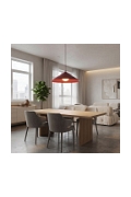 Lampa sufitowa MONO 1L BURGUNDY OPAL - Emibig