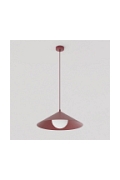 Lampa sufitowa MONO 1M BURGUNDY OPAL - Emibig