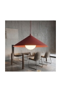 Lampa sufitowa MONO 1M BURGUNDY OPAL - Emibig