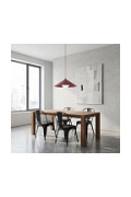 Lampa sufitowa MONO 1M BURGUNDY OPAL - Emibig