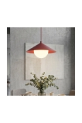 Lampa sufitowa MONO 1S BURGUNDY OPAL - Emibig