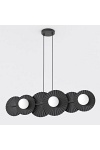 Lampa wisząca UMBRA 6 BLACK - Emibig