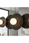 Lampa wisząca UMBRA 6 BLACK - Emibig
