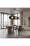 Lampa wisząca UMBRA 6 BLACK - Emibig