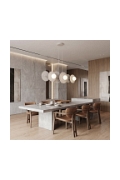 Lampa wisząca UMBRA 6 WHITE - Emibig
