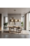 Lampa wisząca UMBRA 6 MOKKA - Emibig