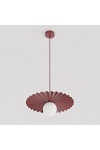 Lampa wisząca UMBRA 1 BURGUNDY - Emibig