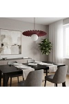 Lampa wisząca UMBRA 1 BURGUNDY - Emibig