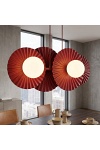 Lampa wisząca UMBRA 4 BURGUNDY - Emibig