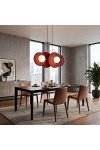 Lampa wisząca UMBRA 4 BURGUNDY - Emibig