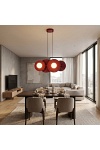 Lampa wisząca UMBRA 4 BURGUNDY - Emibig
