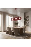Lampa wisząca UMBRA 6 BURGUNDY - Emibig