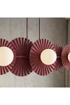 Lampa wisząca UMBRA 6 BURGUNDY - Emibig
