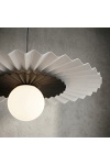 Lampa wisząca UMBRA 1 WHITE-BLACK - Emibig