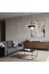 Lampa wisząca UMBRA 1 WHITE-BLACK - Emibig