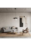 Lampa wisząca UMBRA 1 WHITE-BLACK - Emibig