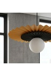 Lampa wisząca UMBRA 1 ORANGE-BLACK - Emibig