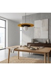 Lampa wisząca UMBRA 1 ORANGE-BLACK - Emibig