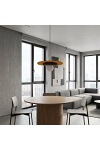 Lampa wisząca UMBRA 1 ORANGE-BLACK - Emibig