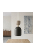 Lampa wisząca GAUDI 1 BLACK MOKKA - Emibig