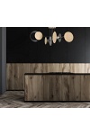Lampa sufitowa ZITA 4 BLACK - Emibig