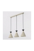 Lampa wisząca KLEVER 3 MOKKA BLACK - Emibig