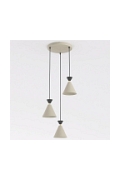 Lampa wisząca KLEVER 3PREM MOKKA BLACK - Emibig